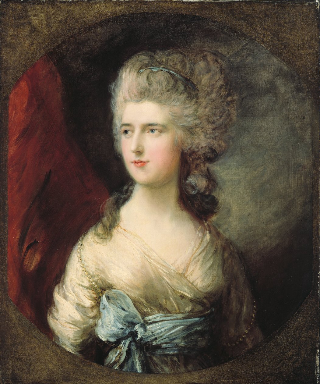 Lady Anna Horatia Waldegrave, c.1783 od Thomas Gainsborough