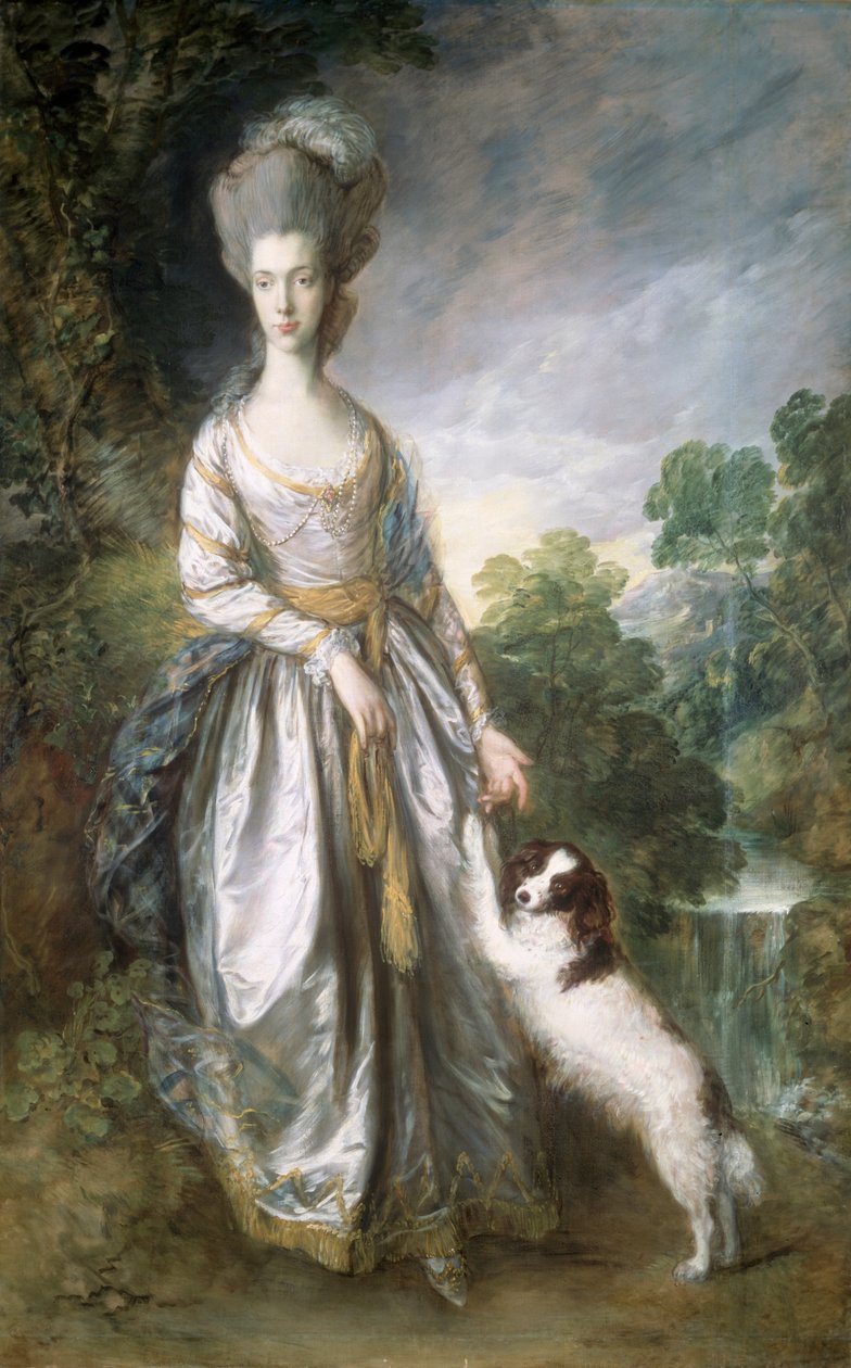 Lady Brisco od Thomas Gainsborough