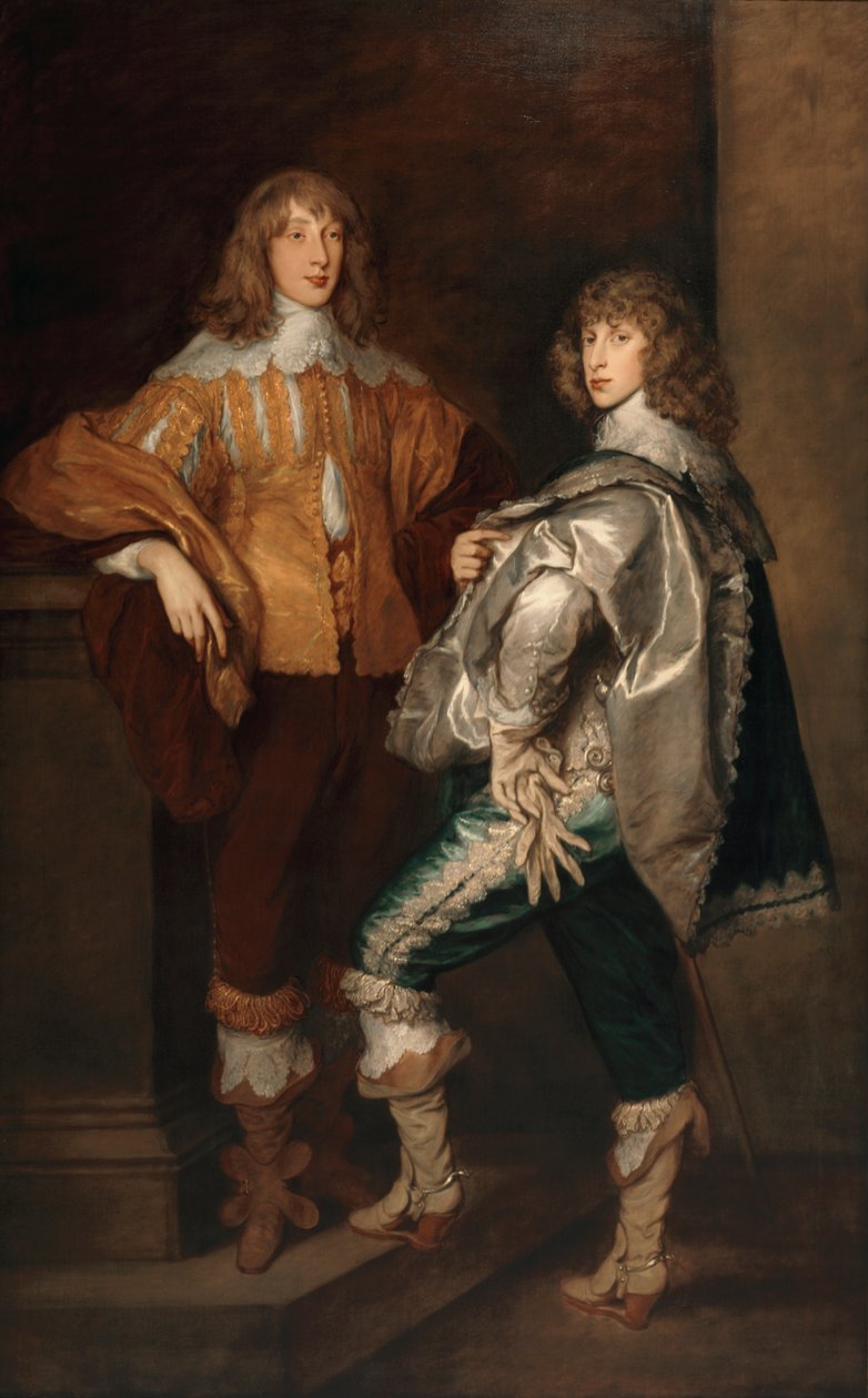 Lordi John a Bernard Stuartovi od Thomas Gainsborough