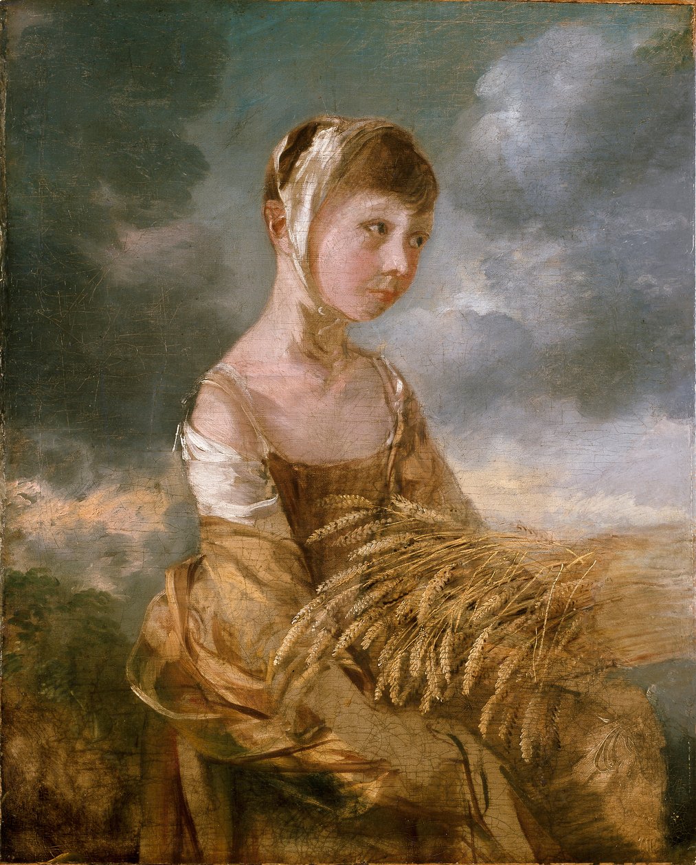 Margaret Gainsboroughová paběrkování, konec 50. let 18. století od Thomas Gainsborough