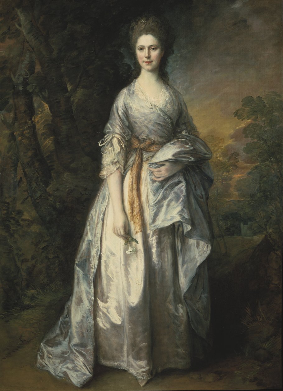 Maria Marowe (rozená Wilmot), Lady Eardley de Spalding - Lady Maria Eardley ze Spaldingu (1743-1794), Gainsborough, Thomas (1727-1788). Olej na plátně. Rozměr: 215 x 149 cm. Národní muzeum Stockholm od Thomas Gainsborough