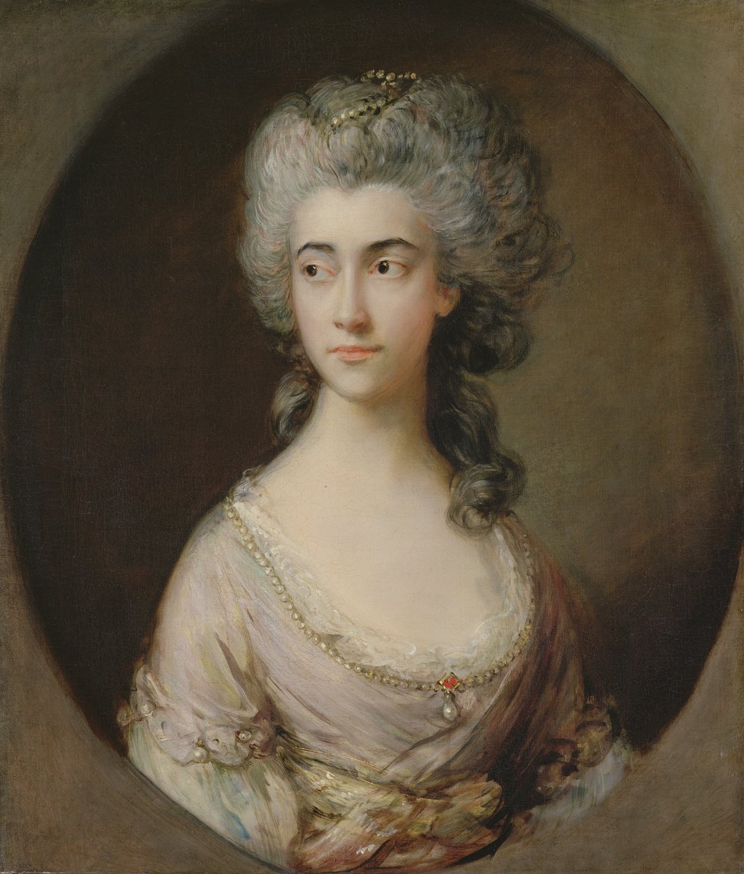 Mary Heberden, kolem roku 1777 (olej na plátně) od Thomas Gainsborough
