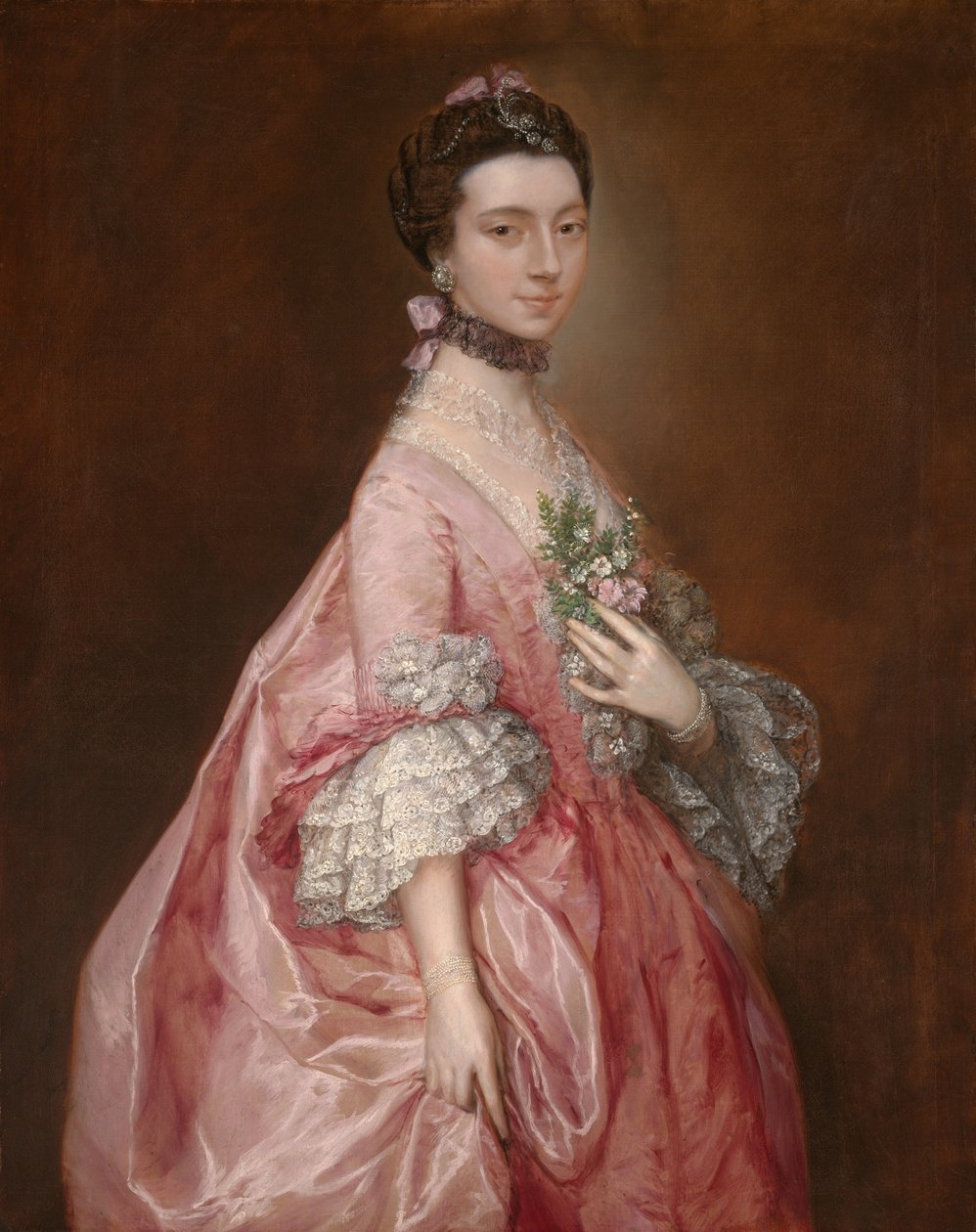 Mary Little, později Lady Carr od Thomas Gainsborough