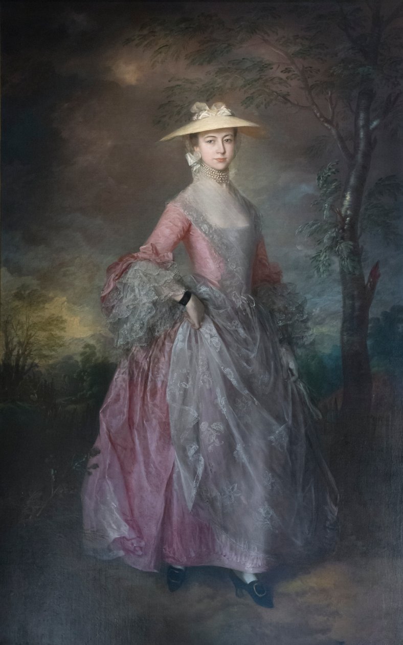 Mary hraběnka Howeová od Thomas Gainsborough