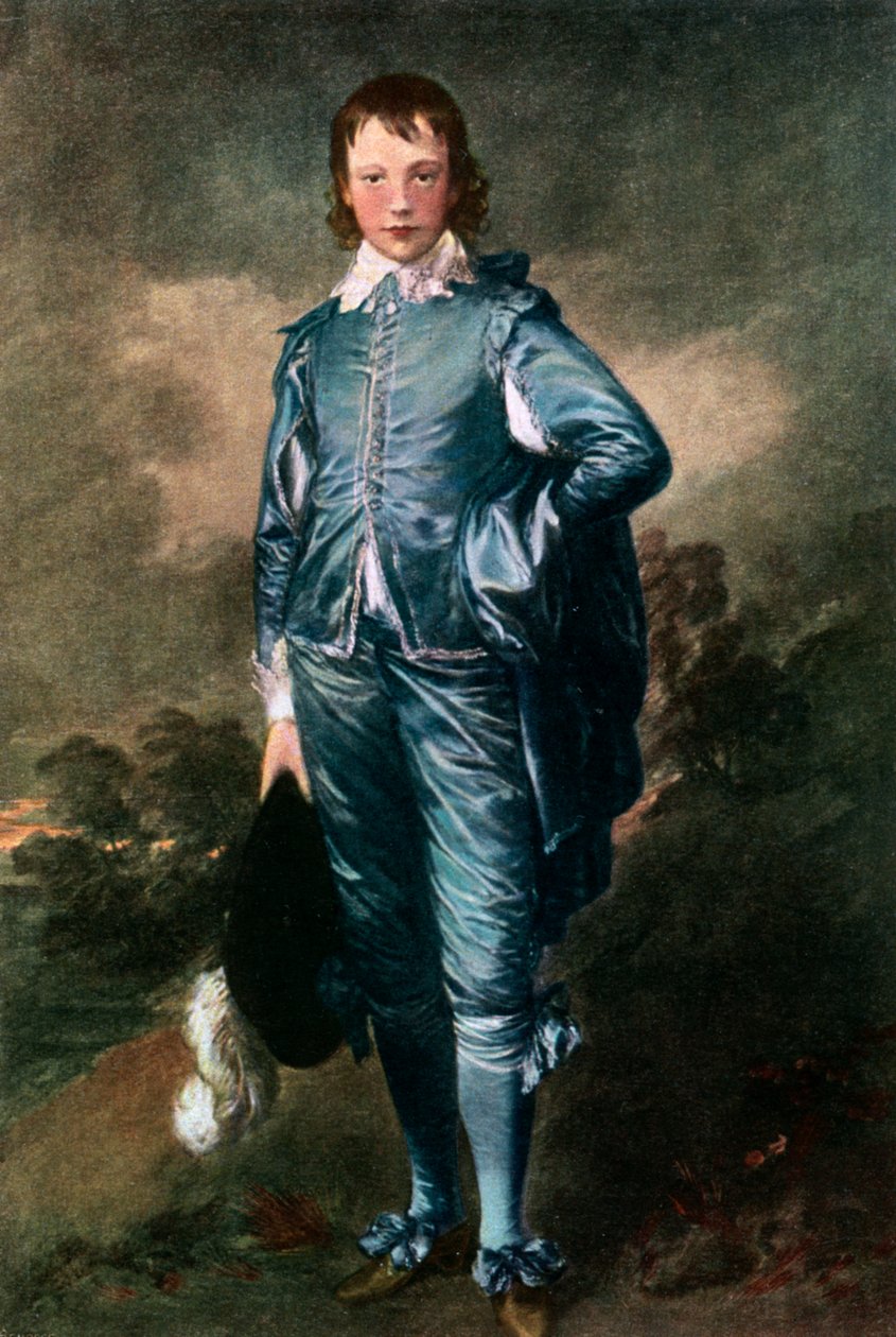 Mistr Buthall, The Blue Boy, c1770 1901 od Thomas Gainsborough