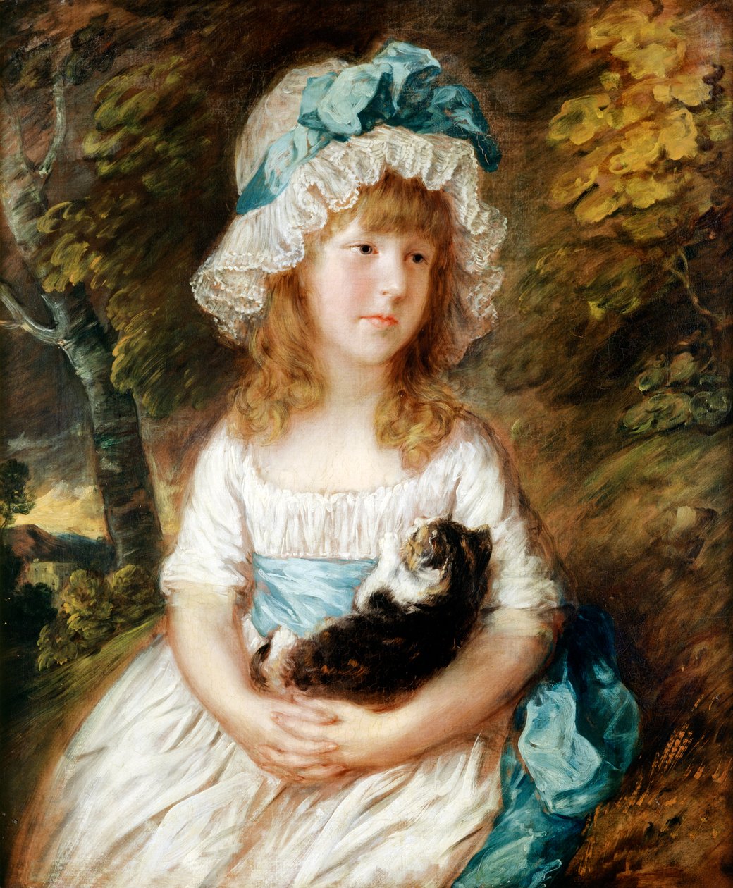 Slečna Brummell, kolem 1781-82 (olej na plátně) od Thomas Gainsborough