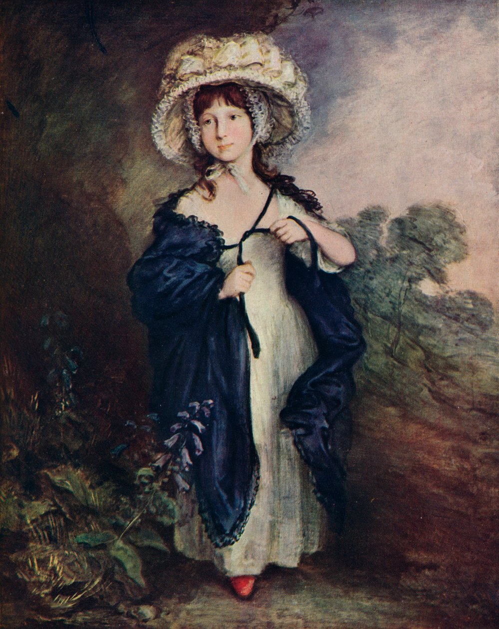 Slečna Elizabeth Haverfield, c1780 1910 od Thomas Gainsborough