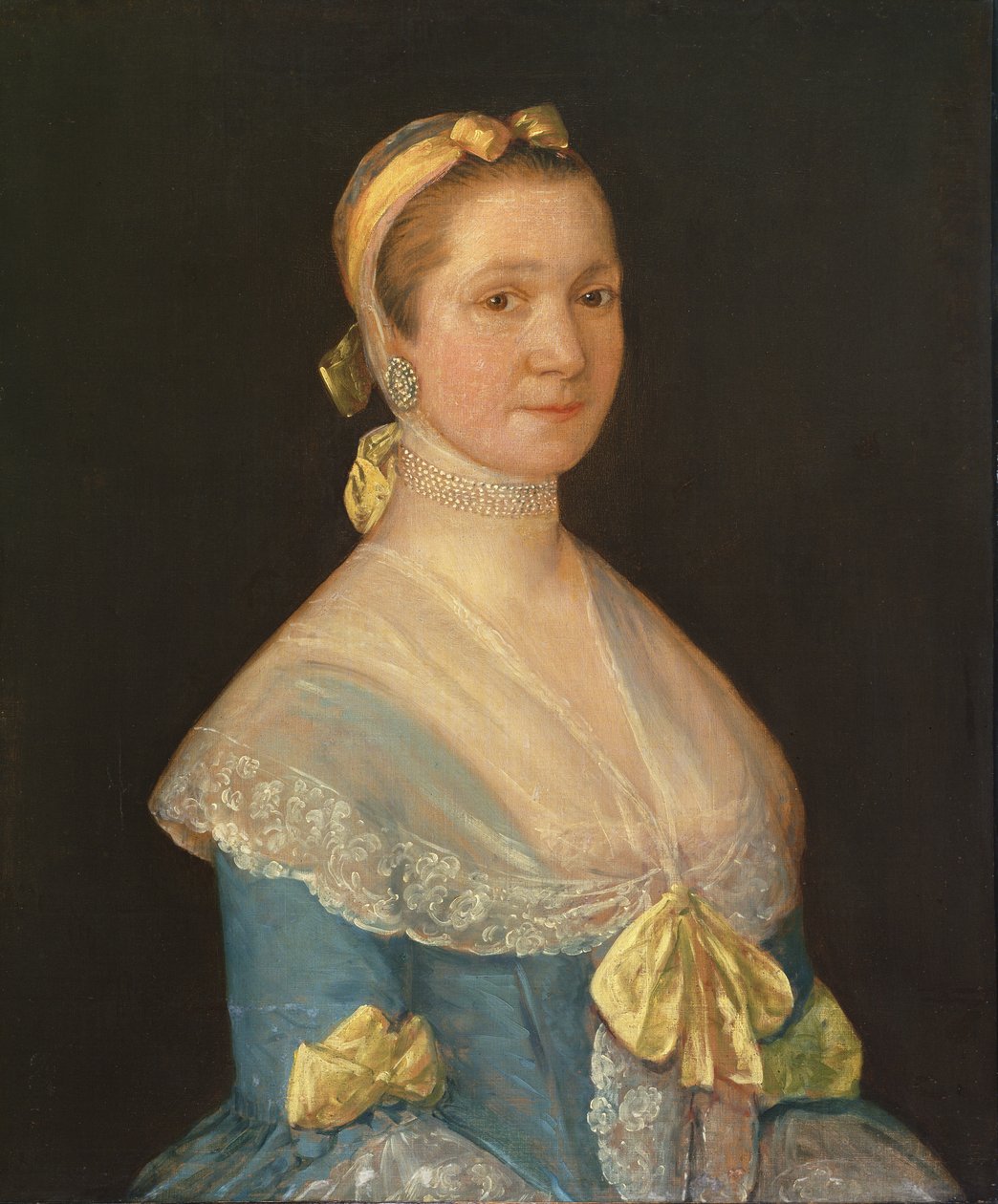 Rouva Prudence Rix (1708-83) n. 1756 (öljy kankaalle) od Thomas Gainsborough
