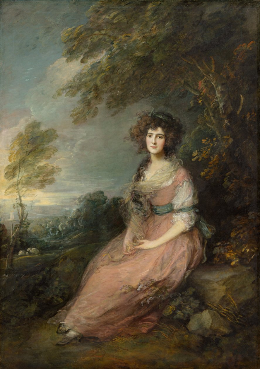 paní Richard Brinsley Sheridan od Thomas Gainsborough