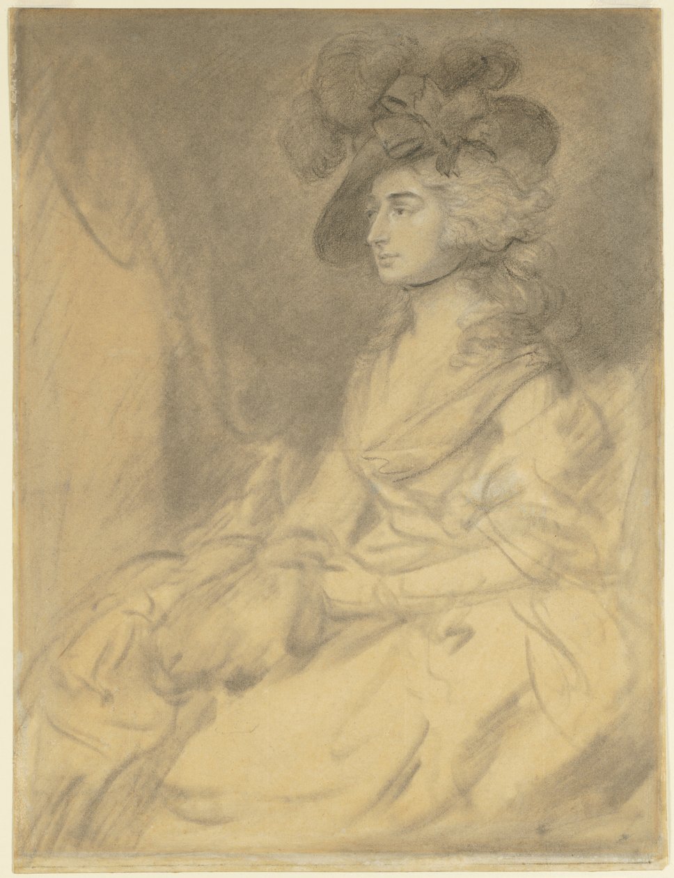 paní Sarah Siddonsová od Thomas Gainsborough