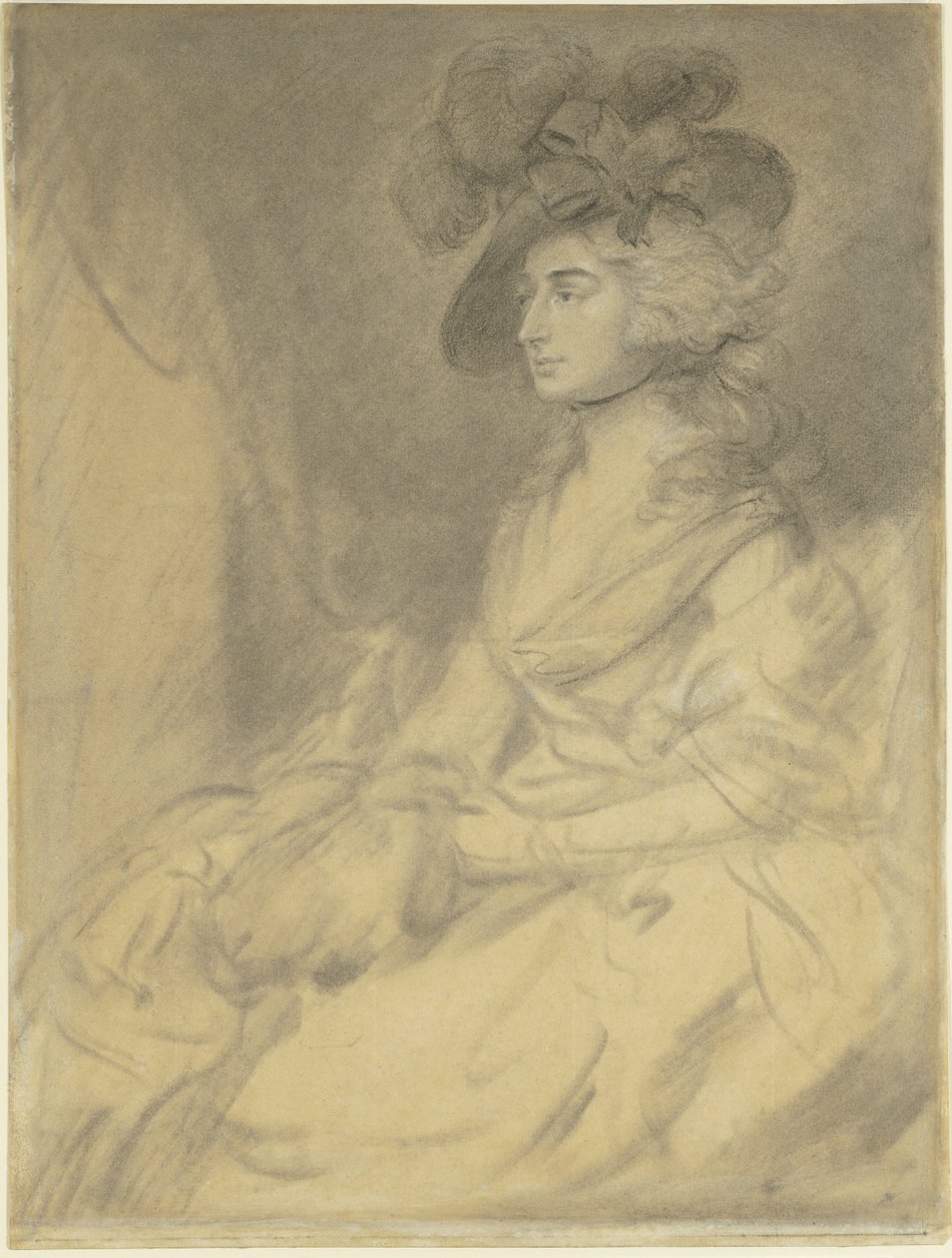 paní Sarah Siddonsová od Thomas Gainsborough