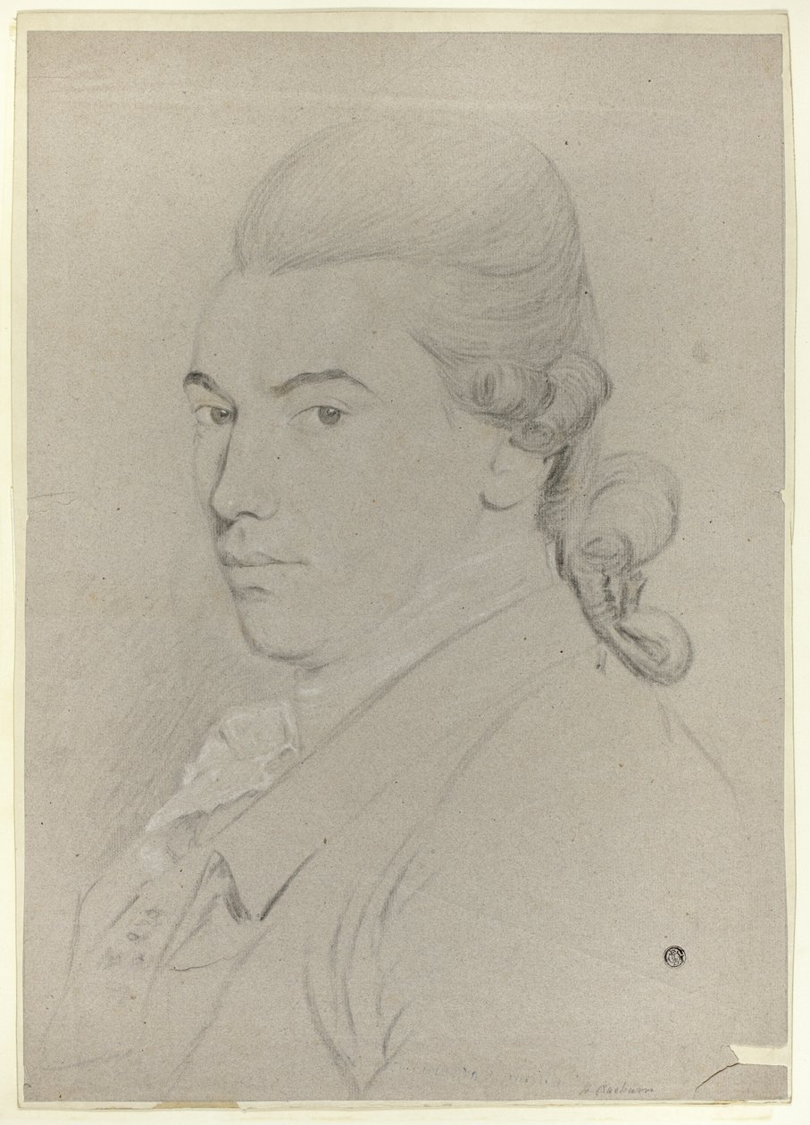 Portrét Busta muže od Thomas Gainsborough