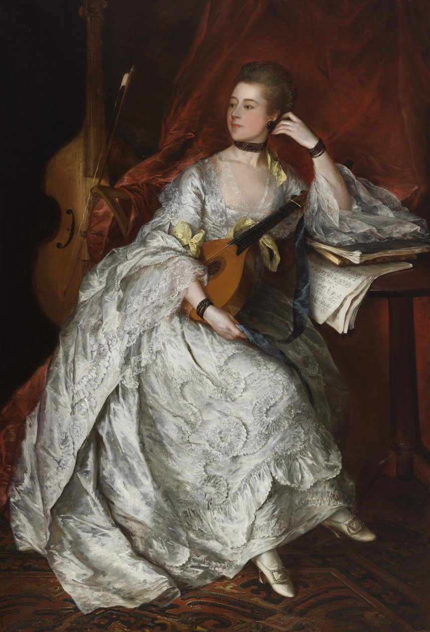 Portrét Ann Fordové (později paní Philip Thicknesse) od Thomas Gainsborough