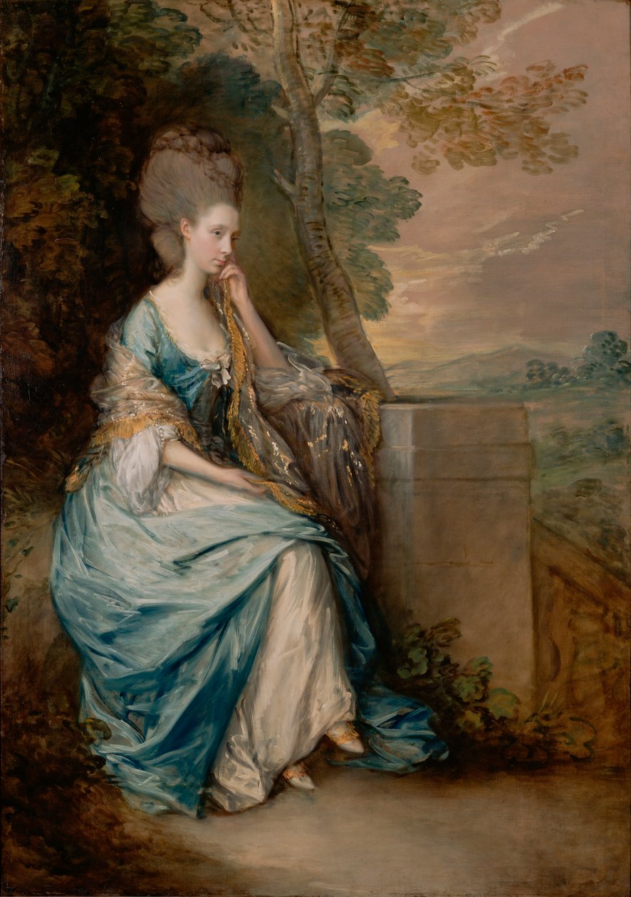 Portrét Anny, hraběnky z Chesterfieldu od Thomas Gainsborough