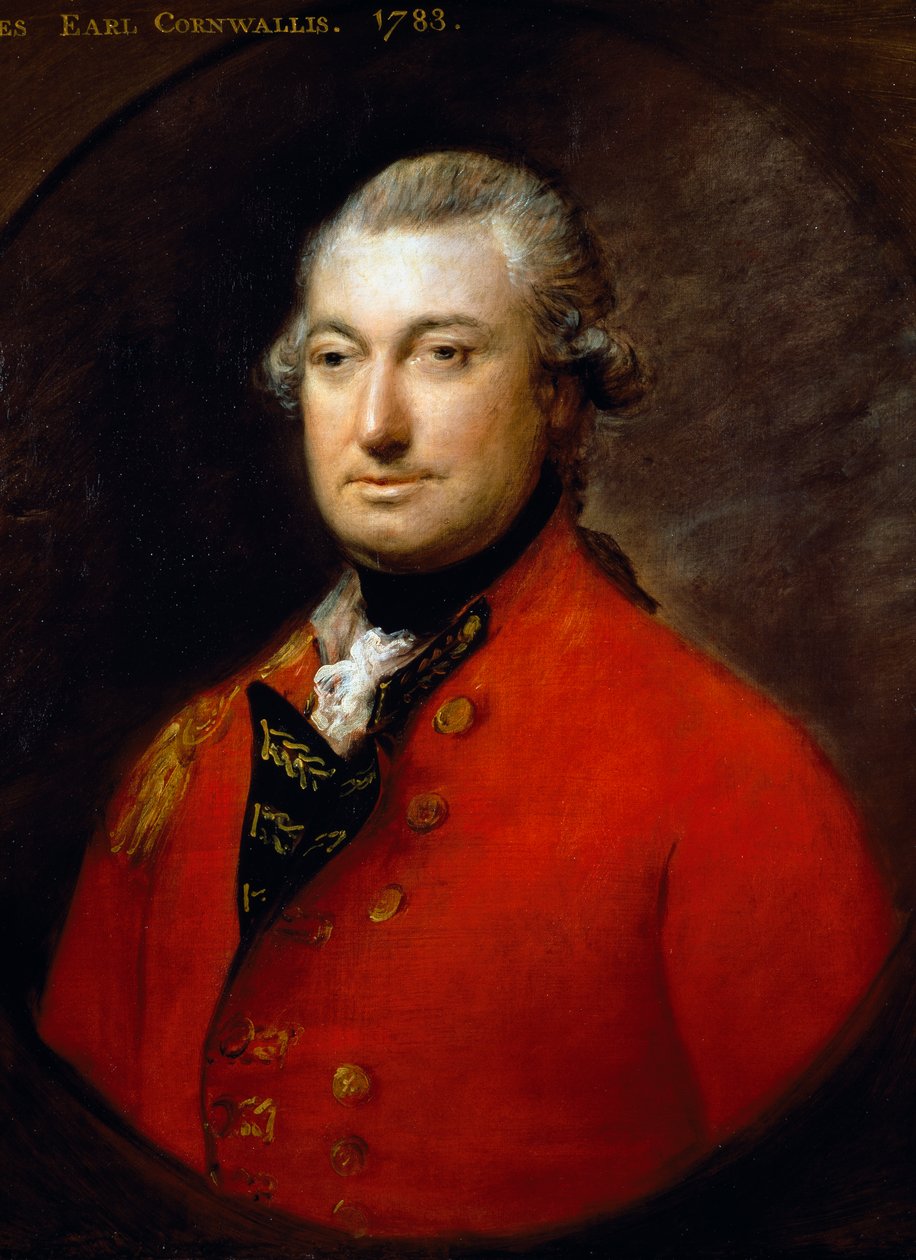 Portrét Charlese Cornwallise (Londýn od Thomas Gainsborough