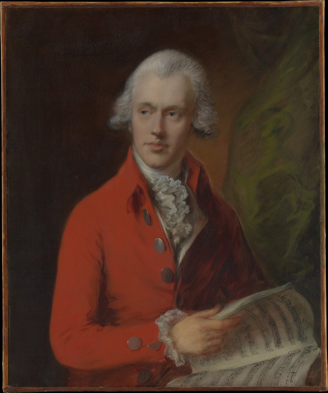 Portrét Charlese Rousseaua Burneye (1747–1819) od Thomas Gainsborough