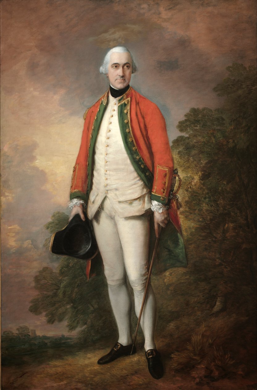 Portrét George Pitta, prvního lorda Riverse, c. 1768-1769. od Thomas Gainsborough
