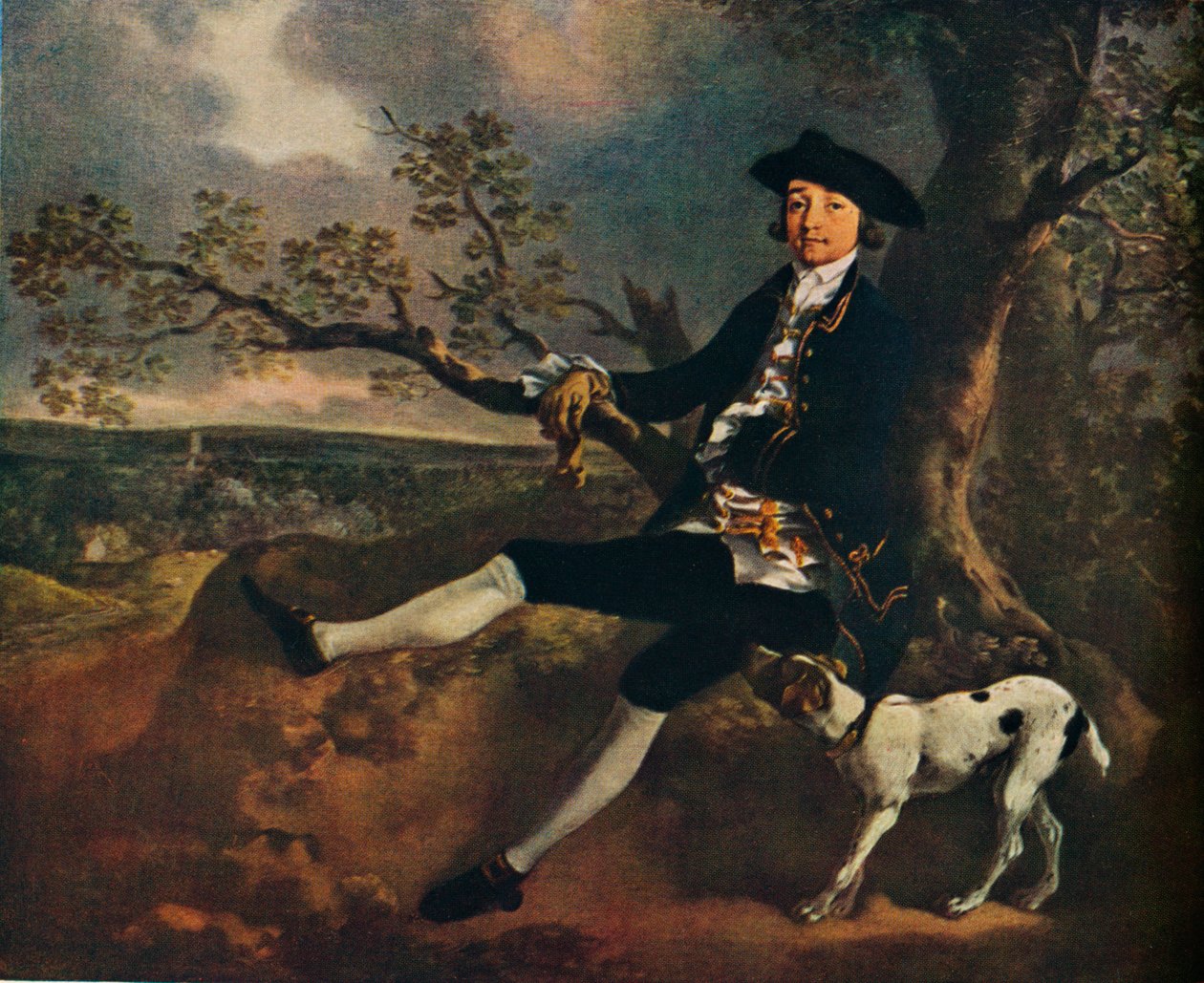 Portrét Johna Plampina od Thomase Gainsborougha, 1752-1755, 1936. od Thomas Gainsborough