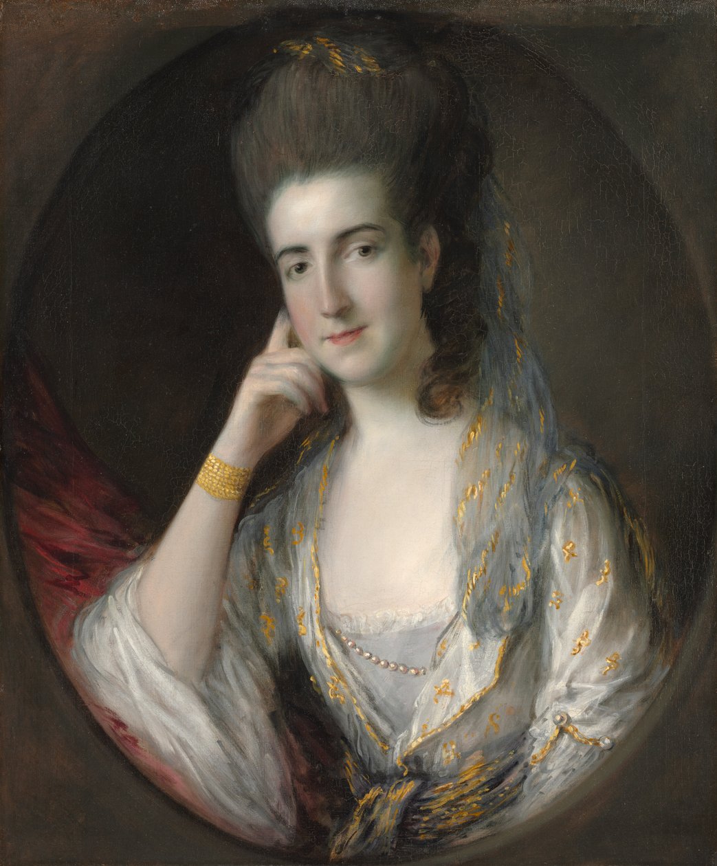 Portrét Mary Wise od Thomas Gainsborough