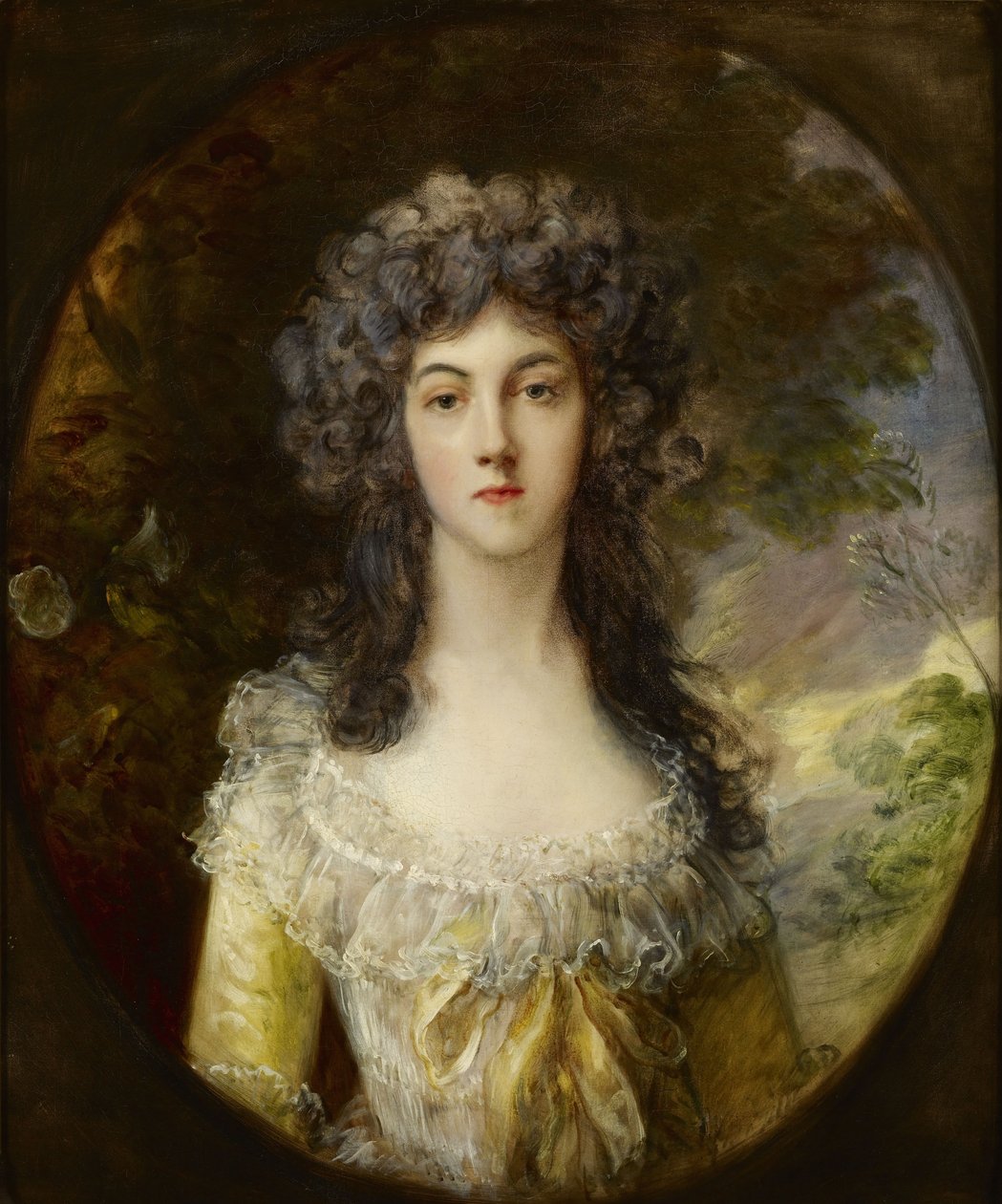 Portrét paní Charlesové Hatchettové od Thomas Gainsborough