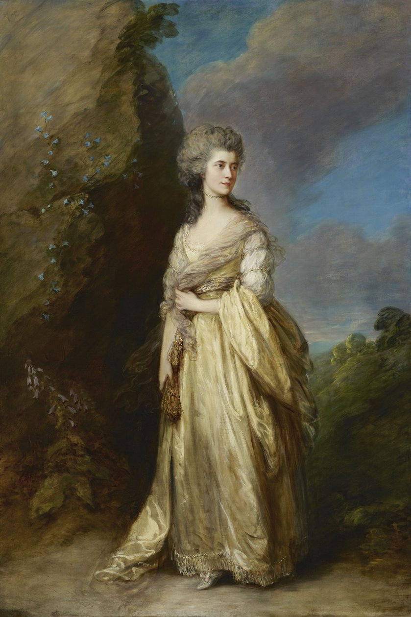 Portrét paní Peter William Baker od Thomas Gainsborough