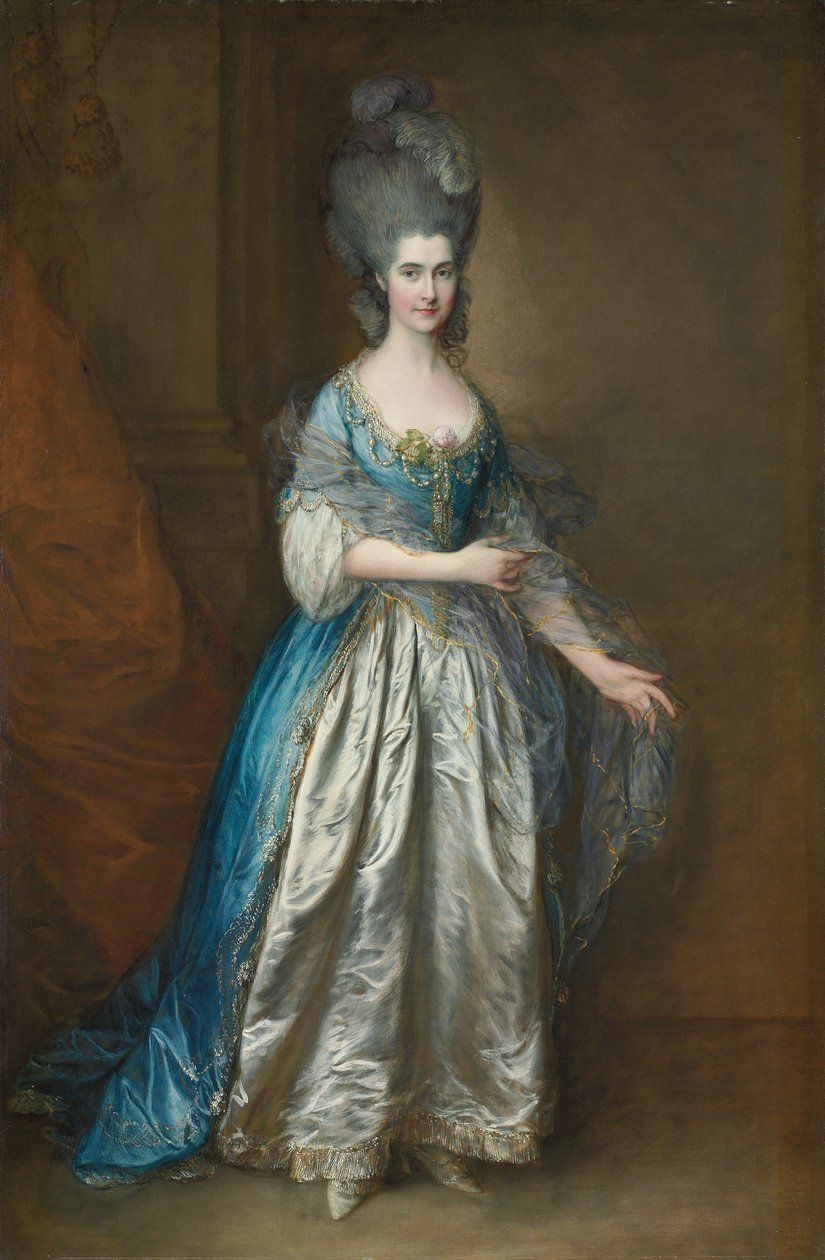 Portrét paní William Villebois od Thomas Gainsborough