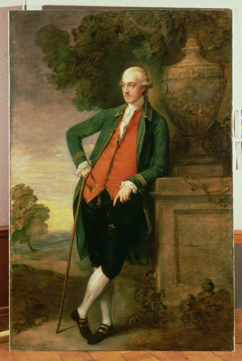 Portrét sira Harborda Harborda. Bt. Mp., 1783 od Thomas Gainsborough