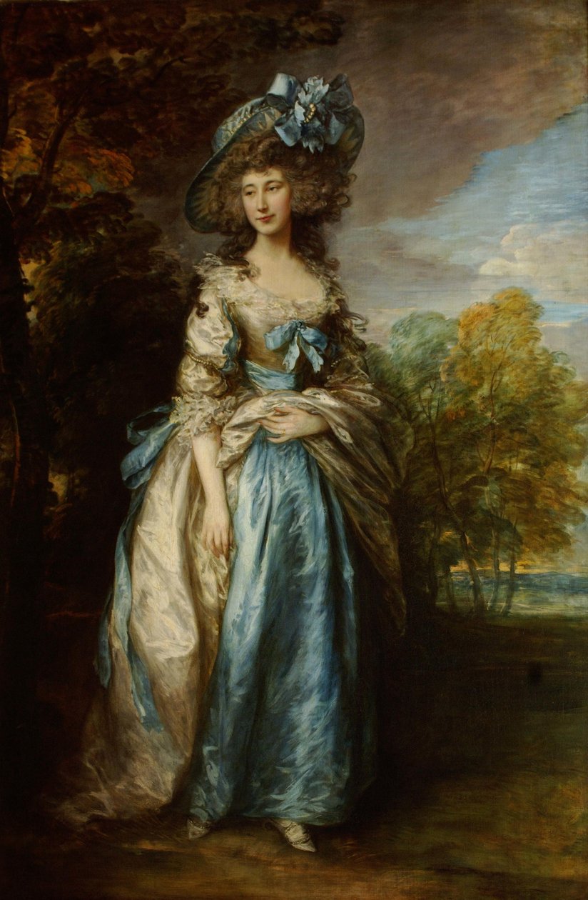 Portrét Sophie Charlotte Digby, Lady Sheffield od Thomas Gainsborough