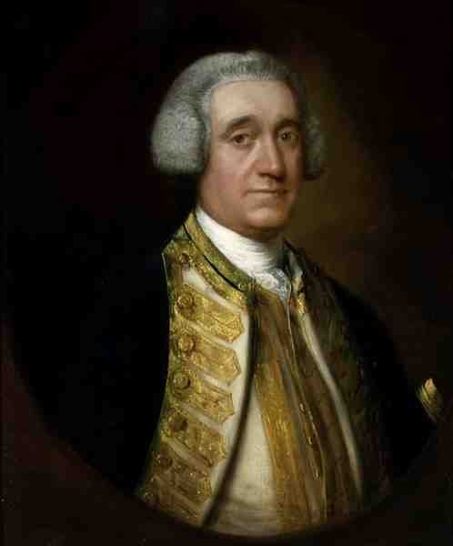 Portrét viceadmirála Thomase Brodericka († 1769) (olej na plátně) od Thomas Gainsborough