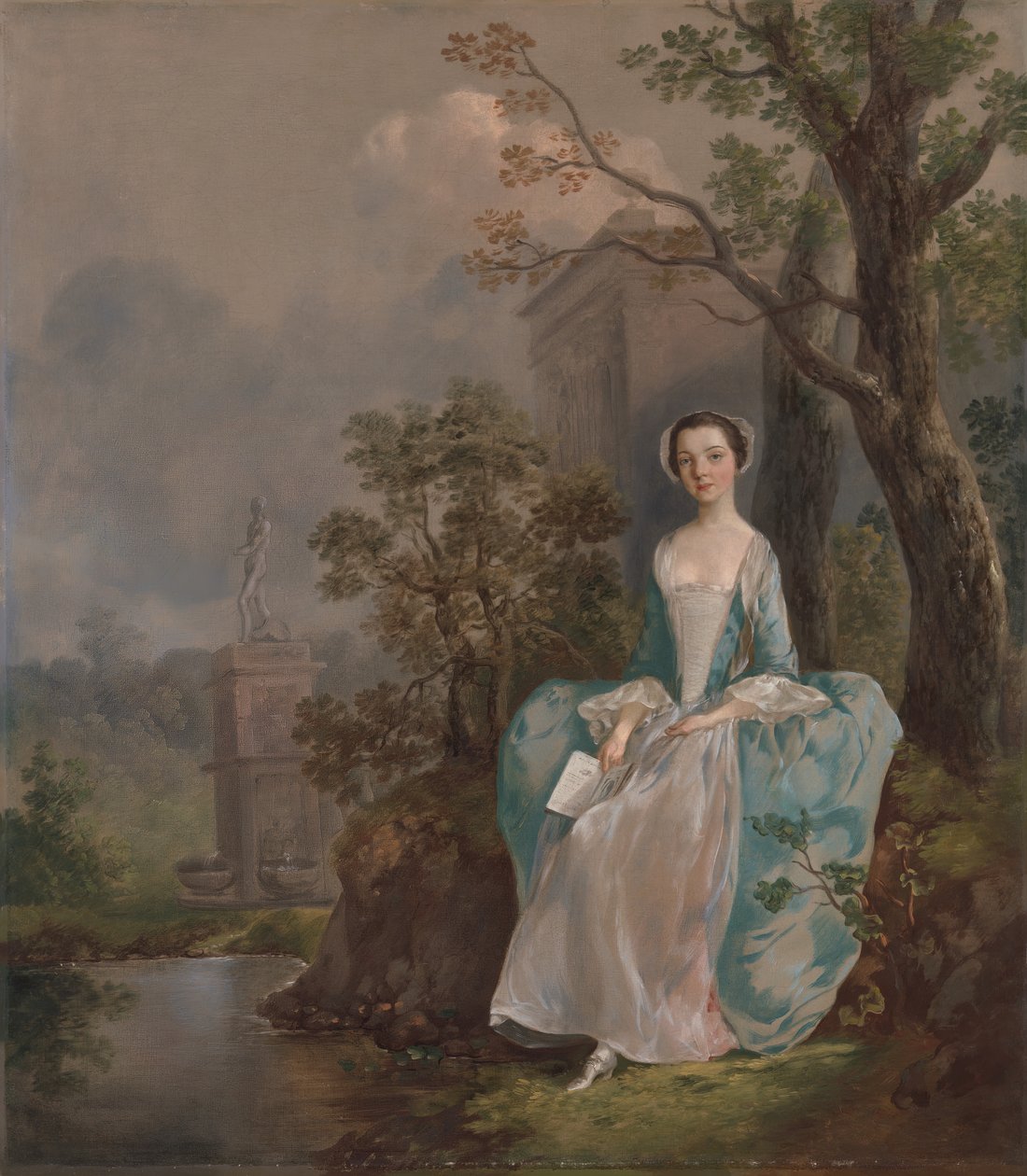Portrét ženy, ca. 1750. od Thomas Gainsborough