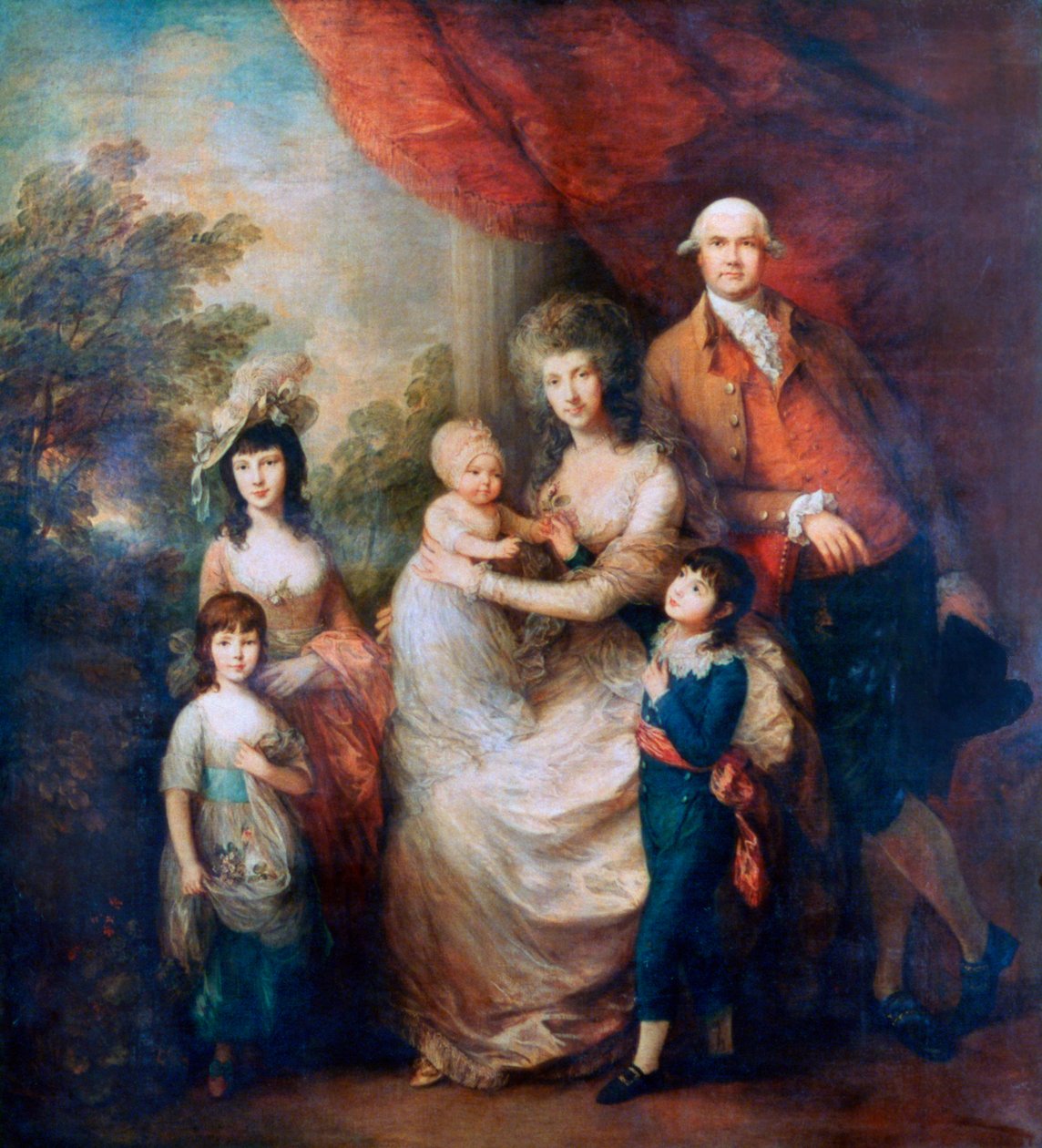 The Baillie Family, c1784 od Thomas Gainsborough