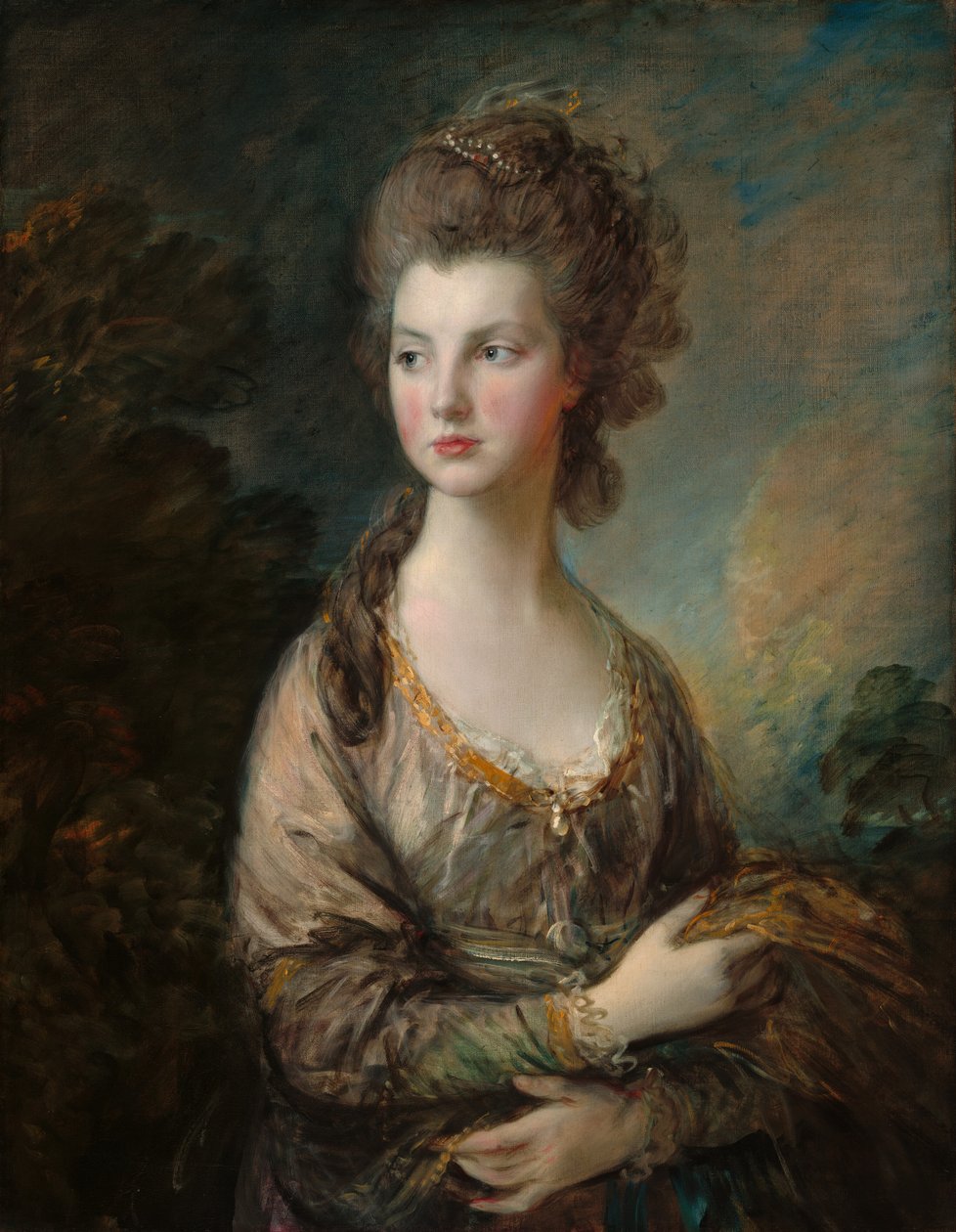 The Hon. Paní Thomas Graham, c. 1775-77 (olej na plátně) od Thomas Gainsborough