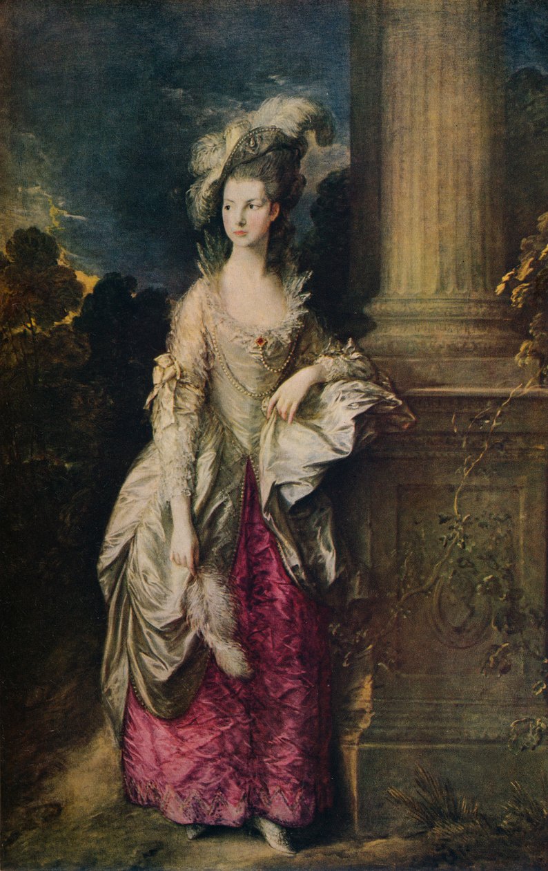 Ctihodná paní Grahamová, 1775-1777 od Thomas Gainsborough