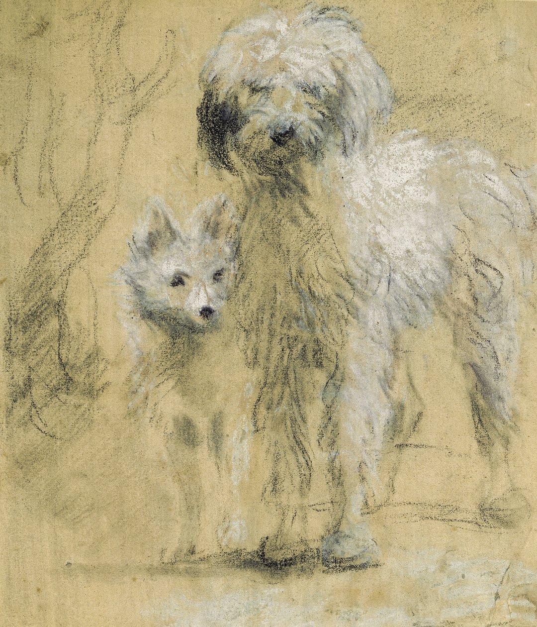Tristram a Fox od Thomas Gainsborough