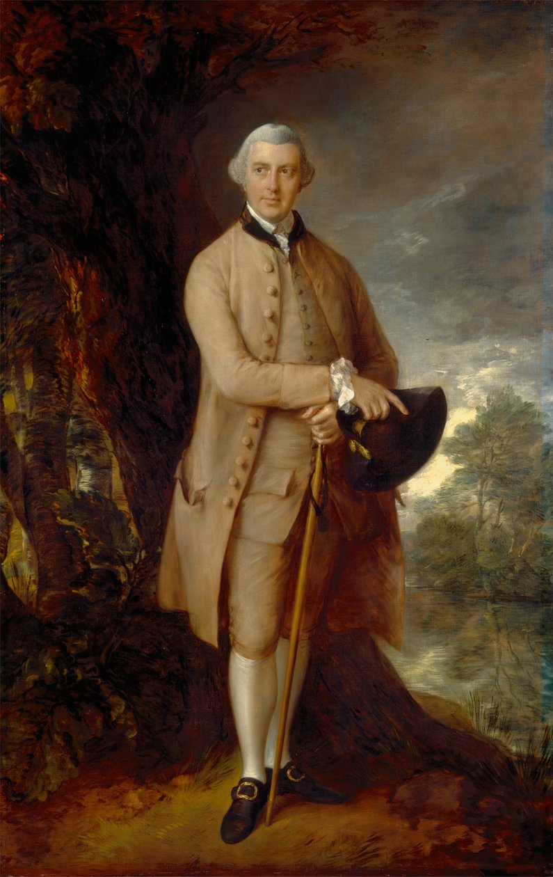 William Johnstone-Pulteney, později pátý lord Pulteney, ca. 1772. od Thomas Gainsborough