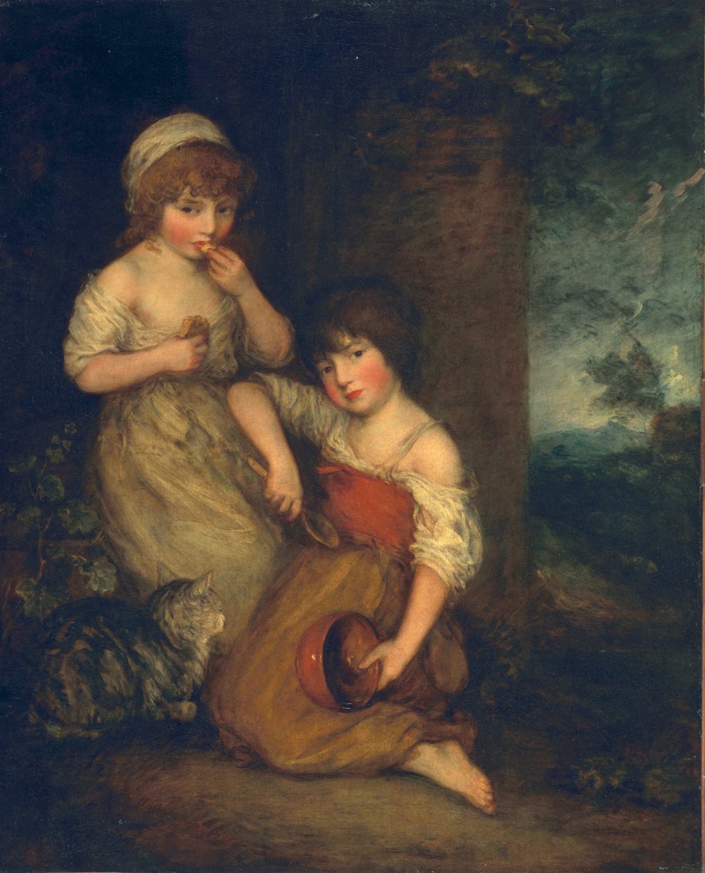 Mladý Hobbinol a Ganderetta, kolem roku 1788 od Thomas Gainsborough