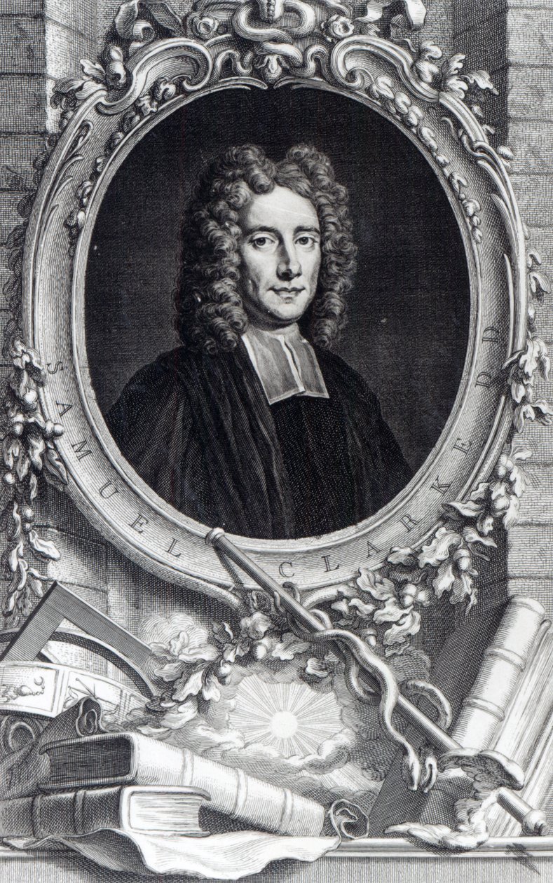 Samuel Clarke, vyryl Jacobus Houbraken, c.1737-48 od Thomas Gibson