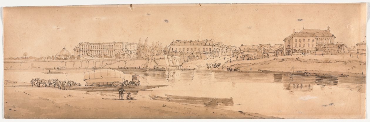 Výběr dvaceti nejmalebnějších pohledů v Paříži, 1802. od Thomas Girtin