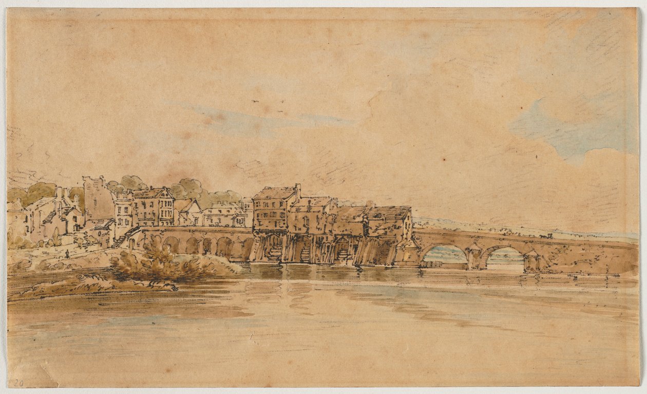 Výběr dvaceti nejmalebnějších pohledů v Paříži, 1802. od Thomas Girtin