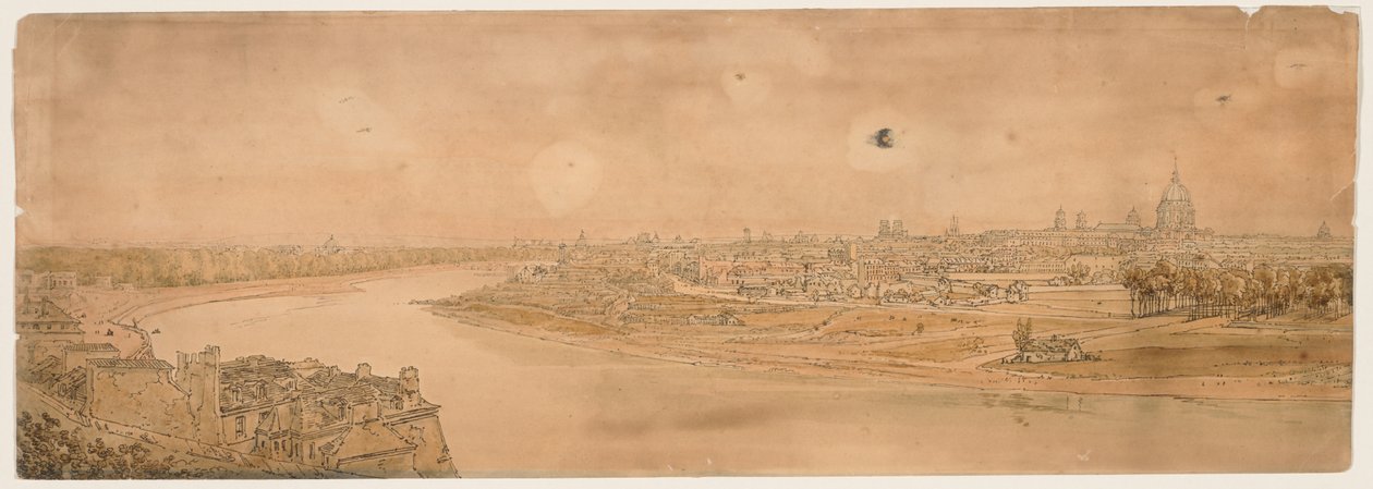 Výběr dvaceti nejmalebnějších pohledů v Paříži, 1802. od Thomas Girtin