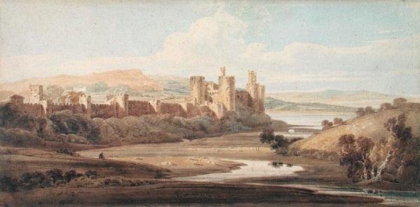Hrad Conwy od Thomas Girtin