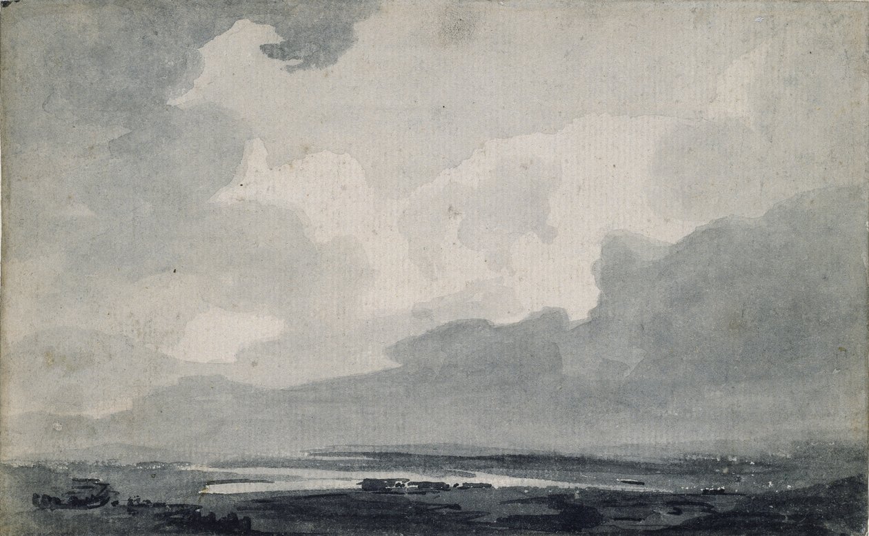 Moorland View, c1800 od Thomas Girtin
