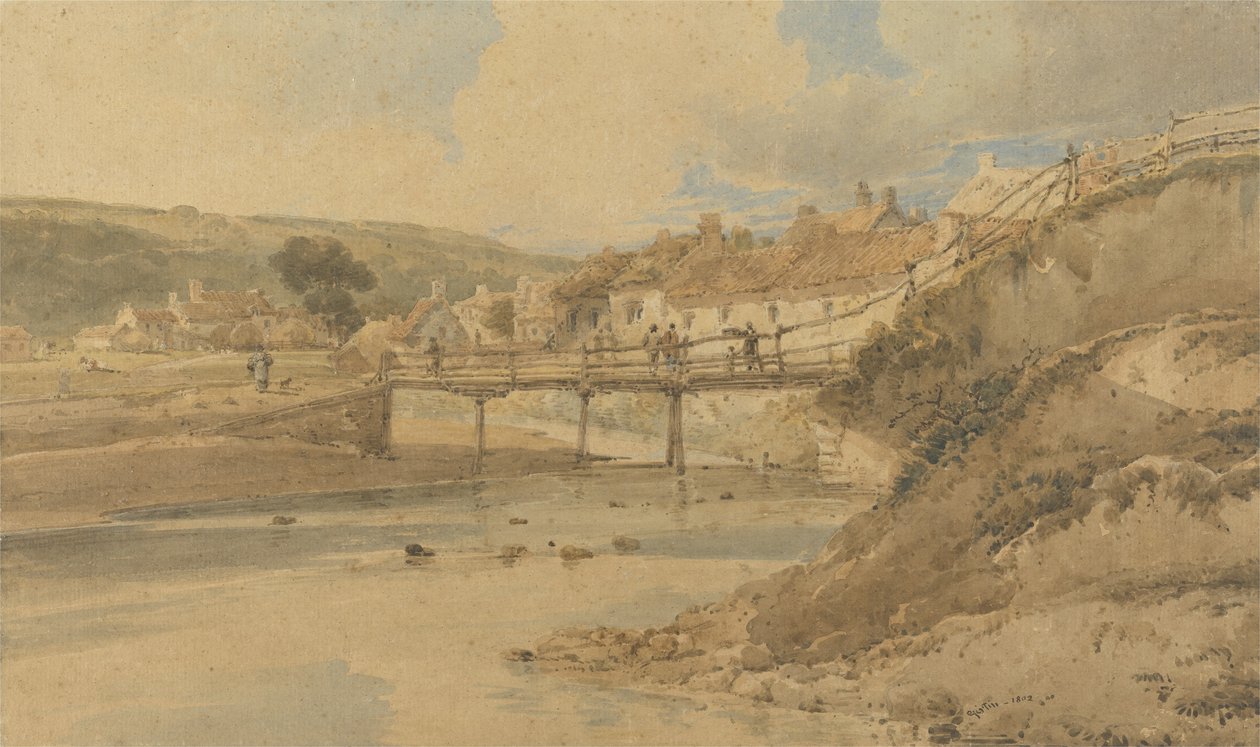 Sandsend, Yorkshire od Thomas Girtin