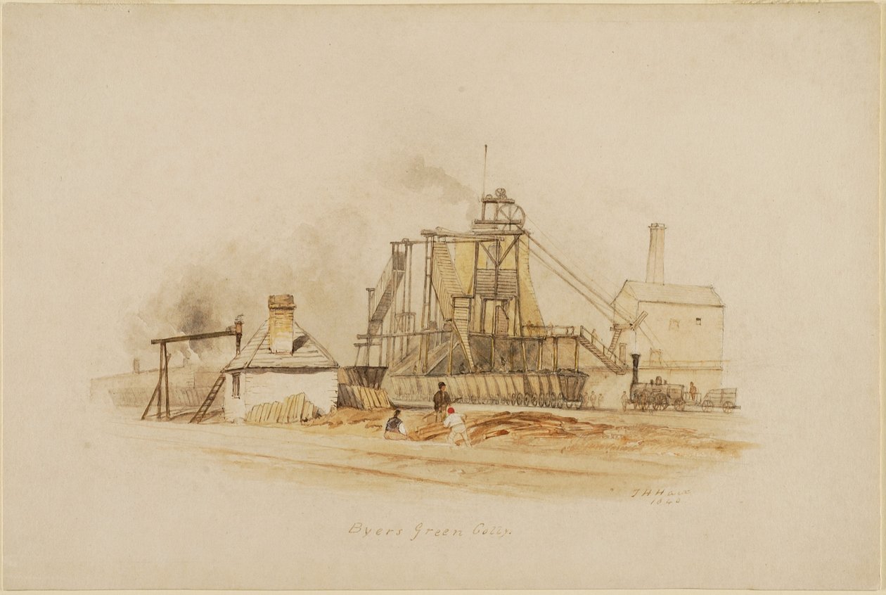 Byers Green Colliery od Thomas H. Hair