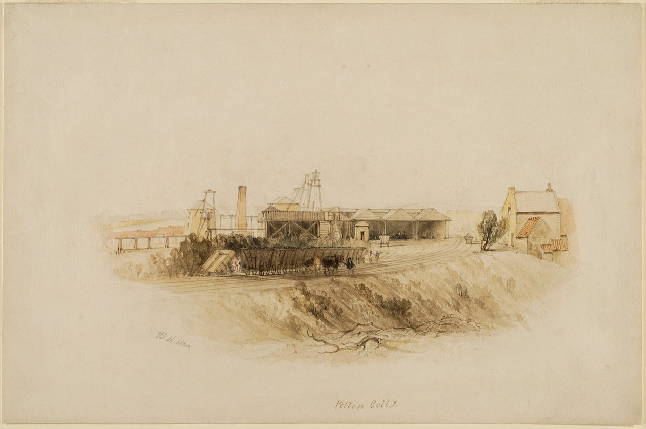 Pelton Colliery od Thomas H. Hair