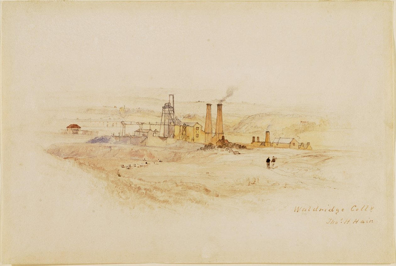 Waldridge Colliery od Thomas H. Hair