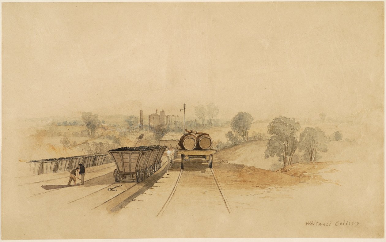 Whitwell Colliery od Thomas H. Hair