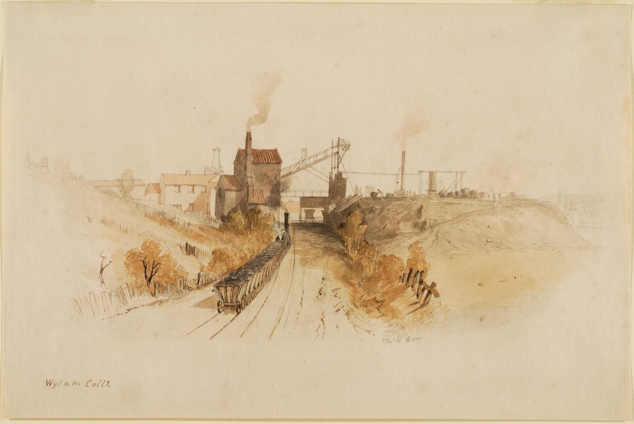 Wylam Colliery od Thomas H. Hair