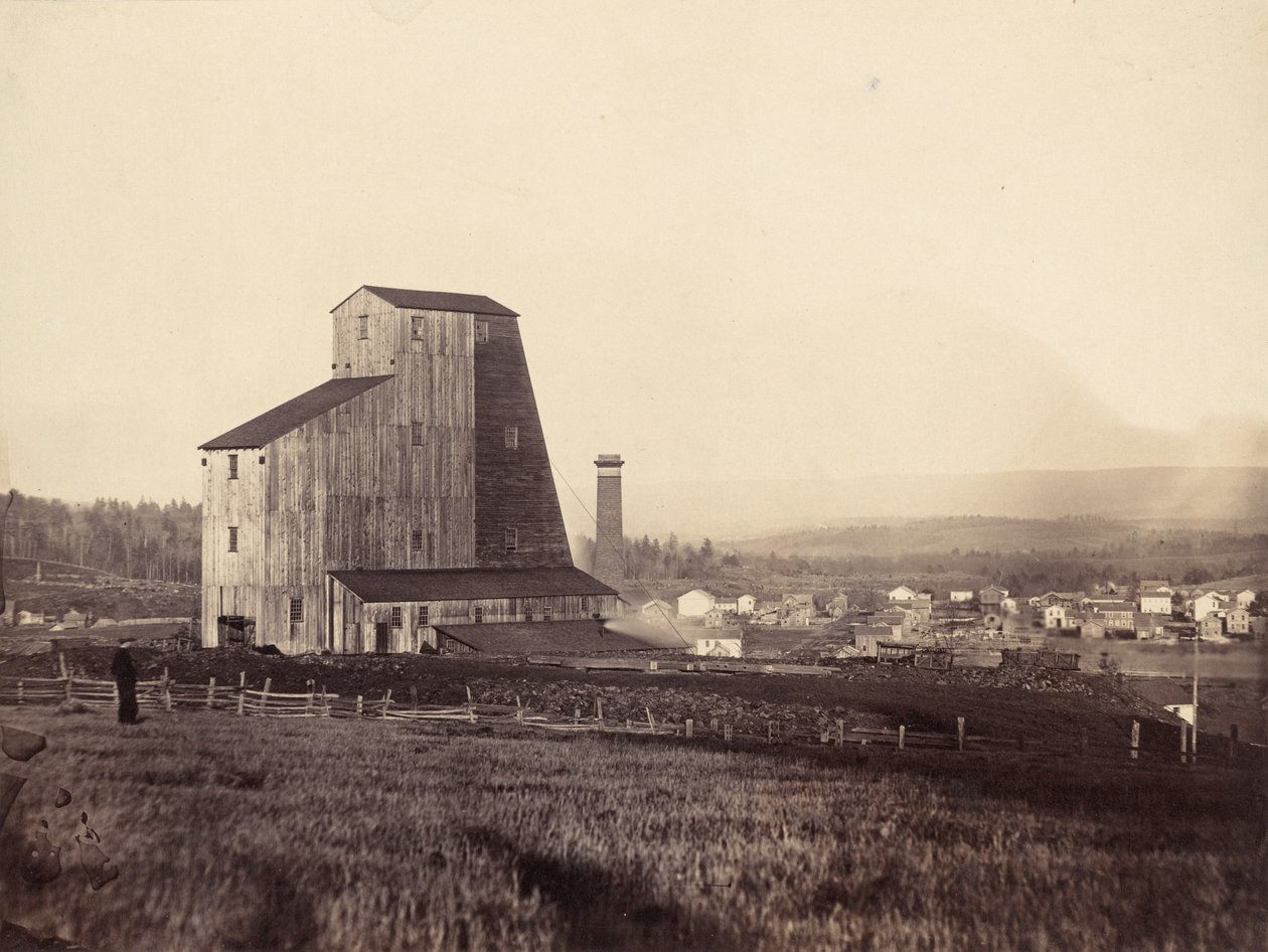 Von Stork Shaft, Del. & Hudson Canal Co. od Thomas H. Johnson