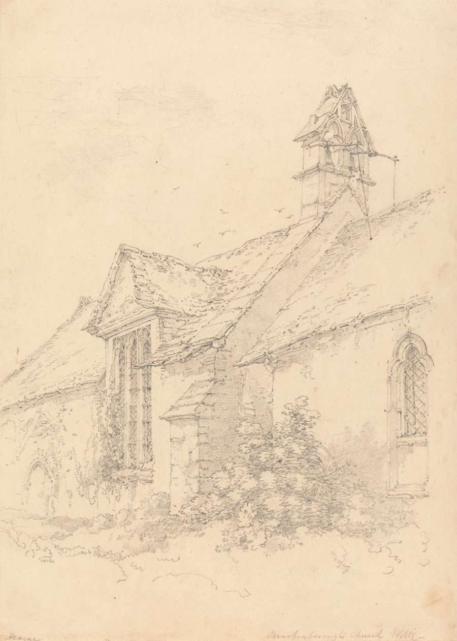 Brackenborough Church, Wiltshire od Thomas Hearne